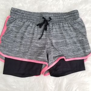 Champion Athletic grey workout shorts.  Size S